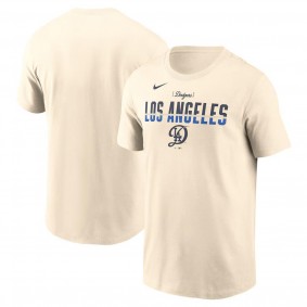 Men's Los Angeles Dodgers Cream 2024 City Connect T-Shirt