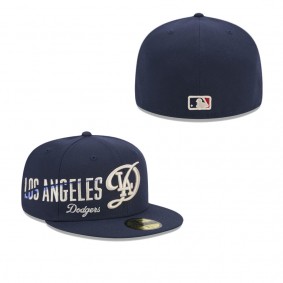 Men's Los Angeles Dodgers Navy 2024 City Connect Icon 59FIFTY Fitted Hat