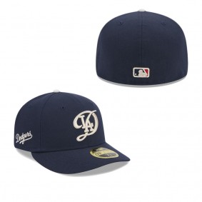 Men's Los Angeles Dodgers Navy 2024 City Connect Low Profile 59FIFTY Fitted Hat