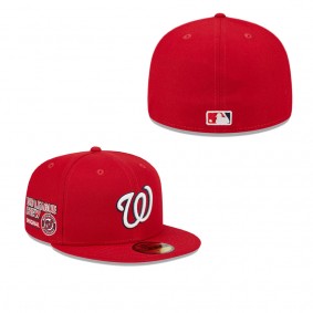 Men's Washington Nationals Red Big League Chew Team 59FIFTY Fitted Hat